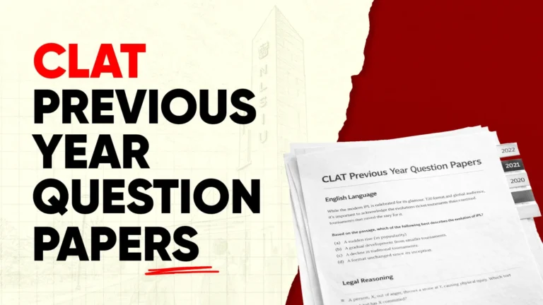 clat previous pear question papers